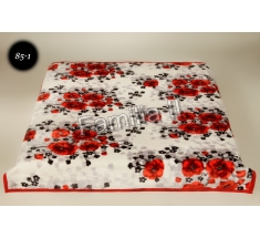 Blanket Elway 160x210 - maki czerwone