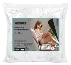 Pillow BLOMMENSLYST 40x40 - Antiallergic WENDRE